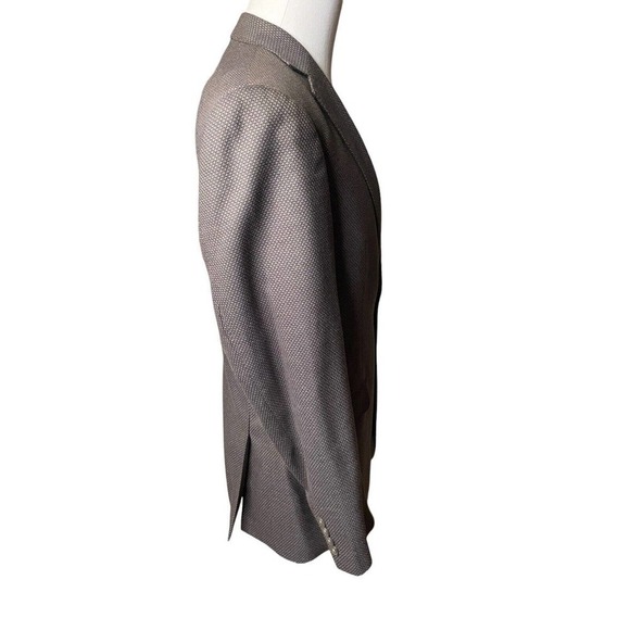 Calvin Klein Blazer Men’s 40R Brown Two Button Sport Coat Jacket Dual Vent - Picture 9 of 12